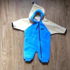 L.L. BEAN Baby One Piece Onesie Winter Fleece